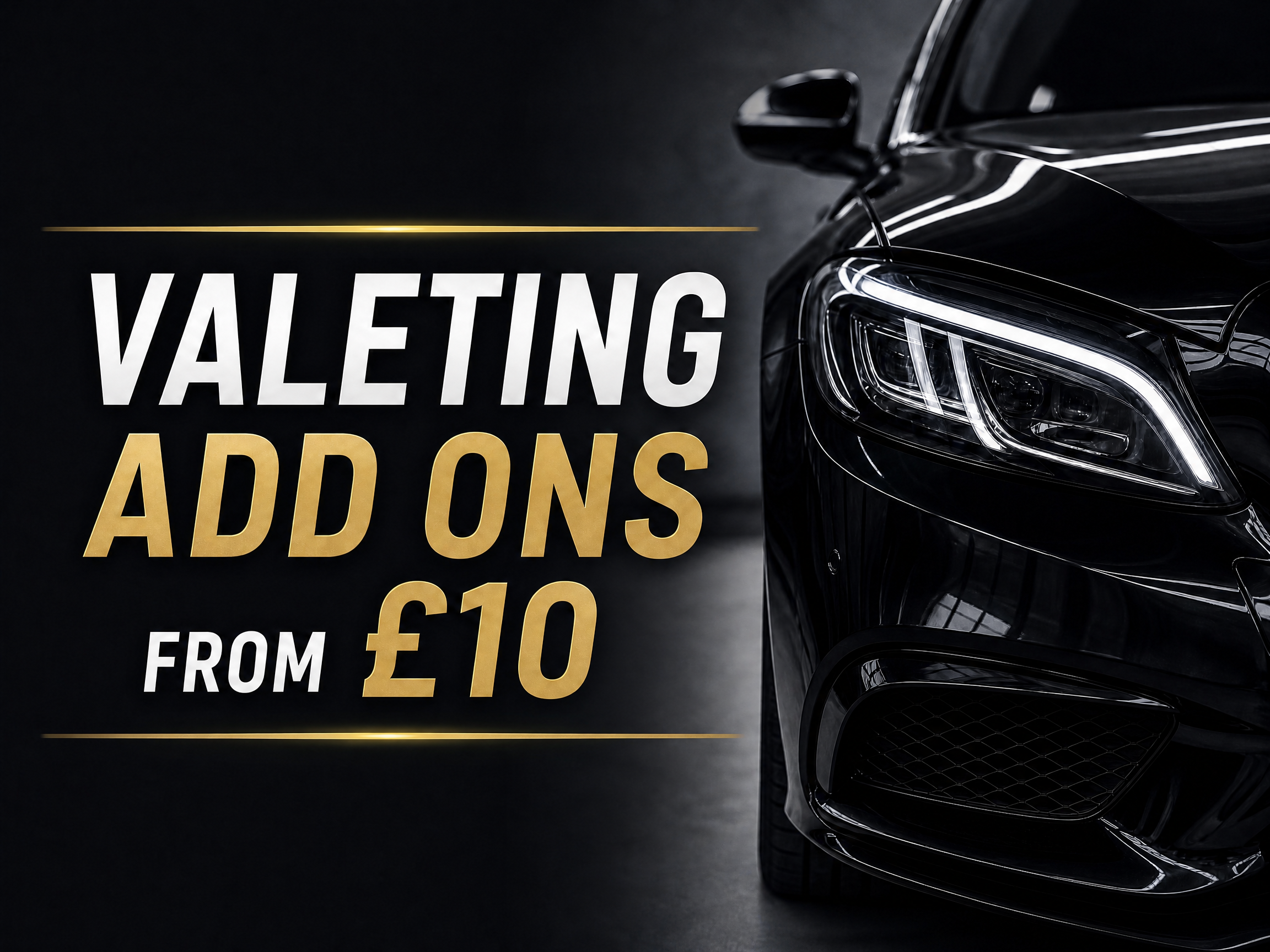 Additional Valet Add Ons